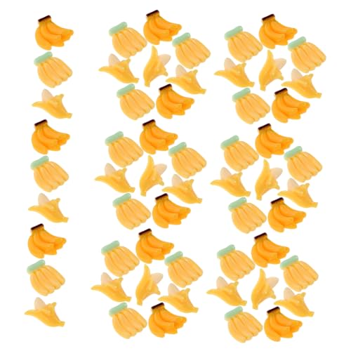 SOPOTUTU 90 Stück Maßstab Realistische Puppenhaus Früchte Deko Figuren für Feengarten Accessoires Langlebige Mini Bananen Modelle SOPOTUTU 90 Stück Maßstab Realistische Puppenhaus Früchte Deko Figuren für Feengarten Accessoires Langlebige Mini Bananen Modelle von SOPOTUTU