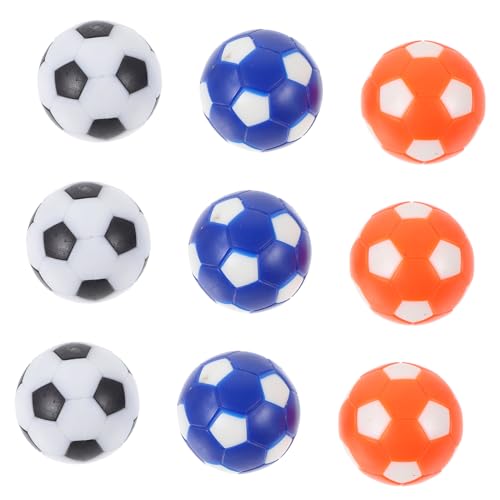SOPOTUTU 9stücke Teiliges Tischfußball Bälle Ersatzbälle Für Tischkicker Langebige Fußbälle Leuchtenden Farben Für Spaß Und Spiele Drinnen SOPOTUTU 9stücke Teiliges Tischfußball Bälle Ersatzbälle Für Tischkicker Langebige Fußbälle Leuchtenden Farben Für Spaß Und Spiele Drinnen von SOPOTUTU
