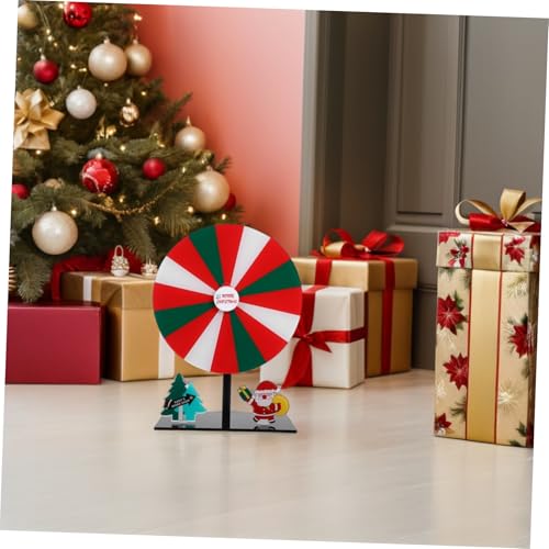 SOPOTUTU Acryl Drehteller Gewinnrad für Partyspiele Robustes Drehbares Spielrad mit Sockel Tisch-drehrad für Weihnachtsfeiern Tombola und Festliche Aktivitäten SOPOTUTU Acryl Drehteller Gewinnrad für Partyspiele Robustes Drehbares Spielrad mit Sockel Tisch-drehrad für Weihnachtsfeiern Tombola und Festliche Aktivitäten von SOPOTUTU