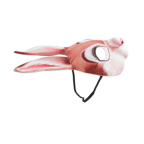 SOPOTUTU Adorable Bunny Maske für Halloween und Cosplay Events Halbe Gesichtsmaske im Cartoon Stil Vielseitiges Kostüm Accessoire für Feiern und Themenpartys SOPOTUTU Adorable Bunny Maske für Halloween und Cosplay Events Halbe Gesichtsmaske im Cartoon Stil Vielseitiges Kostüm Accessoire für Feiern und Themenpartys von SOPOTUTU