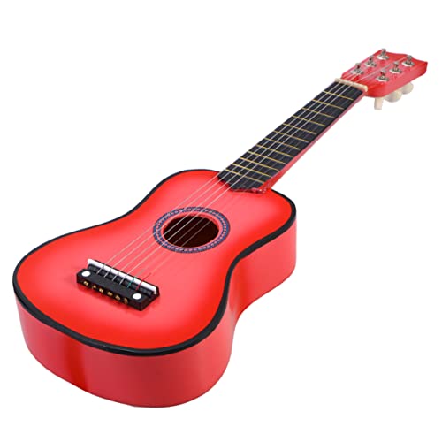 SOPOTUTU Akustikgitarre für Tragbare Holz Gitarre Sicheres Musikinstrument für Junge Anfänger für Kreative und Musikalische Bildung von SOPOTUTU