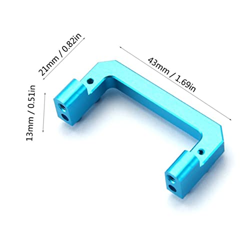 SOPOTUTU Aluminiumlegierung Halterung für Rc Crawler Auto Verschleißfestes Upgrade Ersatzteil Feste Montage Blau Langlebiges Zubehör für Fernsteuerungsfahrzeug SOPOTUTU Aluminiumlegierung Halterung für Rc Crawler Auto Verschleißfestes Upgrade Ersatzteil Feste Montage Blau Langlebiges Zubehör für Fernsteuerungsfahrzeug von SOPOTUTU