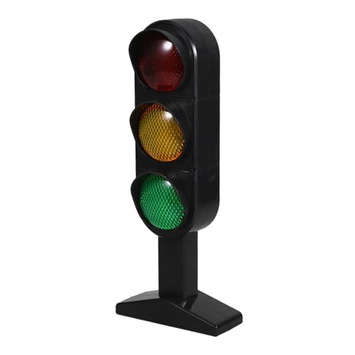 SOPOTUTU Ampelspielzeug Für Kinder, Simulation Der Frühförderung, Ampel Für Kinder, Langlebig Und Tragbar, Rollenspiel-stopplichtmodell Für Den Heim- Und Schulgebrauch von SOPOTUTU