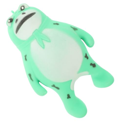 SOPOTUTU Antistress Frosch Quetschspielzeug Niedlich Dehnbar Stressabbau für Erwachsene Geschenkidee Entspannendes Desktop Grüner Squeeze Frosch SOPOTUTU Antistress Frosch Quetschspielzeug Niedlich Dehnbar Stressabbau für Erwachsene Geschenkidee Entspannendes Desktop Grüner Squeeze Frosch von SOPOTUTU
