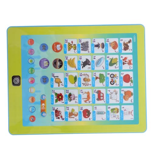 SOPOTUTU Arabisch-lernmaschine Spielzeugmaschine Für Die Früherziehung Lernen Tablet Früherziehung Für Früherziehungsmaschine Alphabet-lernmaschine Ausbildung Abs von SOPOTUTU