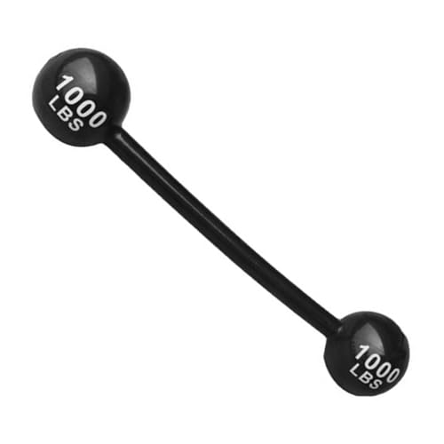 SOPOTUTU Aufblasbare PVC Hantel Barbell Leichtes Outdoor für Jungen Mädchen Spaß Party Dekoration Fitness von SOPOTUTU