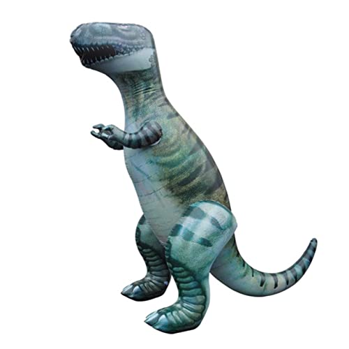 SOPOTUTU Aufblasbarer Dinosaurier Wassersprinkler PVC Outdoor Gartensprinkler mit Wasserspray Strand und Poolspielzeug für Sommerspaß im Garten und Am Strand von SOPOTUTU