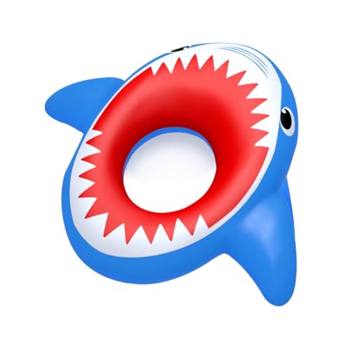 SOPOTUTU Aufblasbarer Schwimmring Für Bunten Cartoon-Design Für Schwimmbad Und Strand Einfach Zu Aufblasen Entleeren Perfektes Sommer-Spielzeug von SOPOTUTU
