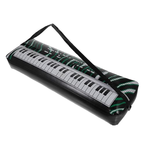 SOPOTUTU Aufblasbares Elektronisches Keyboard PVC Musikinstrument für Partydeko Halloween Weihnachten Karneval Zubehör SOPOTUTU Aufblasbares Elektronisches Keyboard PVC Musikinstrument für Partydeko Halloween Weihnachten Karneval Zubehör von SOPOTUTU