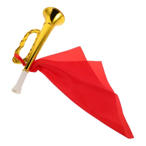SOPOTUTU Aufladen Mini-Instrumente Trompetenkinder Spielzeugtrompete Für Geräuschmacher Musikinstrumente Kinderinstrumente Trompetenspielzeug Für Kleinkinder Golden Nein von SOPOTUTU