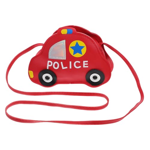 SOPOTUTU Auto Design Umhängetasche Rot Kleine Kostüm Aufbewahrungstasche Leicht Tragbar Für Mädchen Rollenspiel Tasche von SOPOTUTU