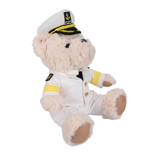 SOPOTUTU Bär Plüschpuppe Plüsch gefüllte Bärenpuppe Bär gefüllte Puppe weicher Stoffbär Plüschtiere für Mädchen Kuscheltier für Teenager Bär Puppe Stofftier Bärendekor PP Baumwolle Beige SOPOTUTU Bär Plüschpuppe Plüsch gefüllte Bärenpuppe Bär gefüllte Puppe weicher Stoffbär Plüschtiere für Mädchen Kuscheltier für Teenager Bär Puppe Stofftier Bärendekor PP Baumwolle Beige von SOPOTUTU
