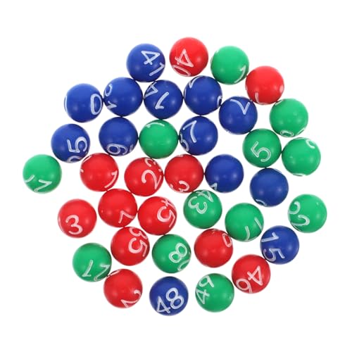 SOPOTUTU Ball Der Lotteriemaschine Gewinnspielkugeln Bingo-Dekorationen Lotteriekugeln Bingo-ersatzkugeln Kleine Plastikbälle Für Spiele Tombola Lotteriekugeln Preisbälle Plastik SOPOTUTU Ball Der Lotteriemaschine Gewinnspielkugeln Bingo-Dekorationen Lotteriekugeln Bingo-ersatzkugeln Kleine Plastikbälle Für Spiele Tombola Lotteriekugeln Preisbälle Plastik von SOPOTUTU