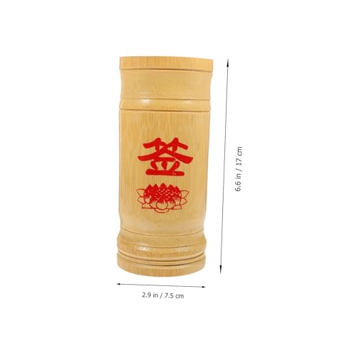 SOPOTUTU Bambus Glücksstäbe mit Eimer Traditionelles Chinesisches Wahrsagespiel Requisiten für Geburtstags und Hochzeitsgeschenke Langlebig Glatt Poliert für Feng Shui und Neujahrsfeiern SOPOTUTU Bambus Glücksstäbe mit Eimer Traditionelles Chinesisches Wahrsagespiel Requisiten für Geburtstags und Hochzeitsgeschenke Langlebig Glatt Poliert für Feng Shui und Neujahrsfeiern von SOPOTUTU