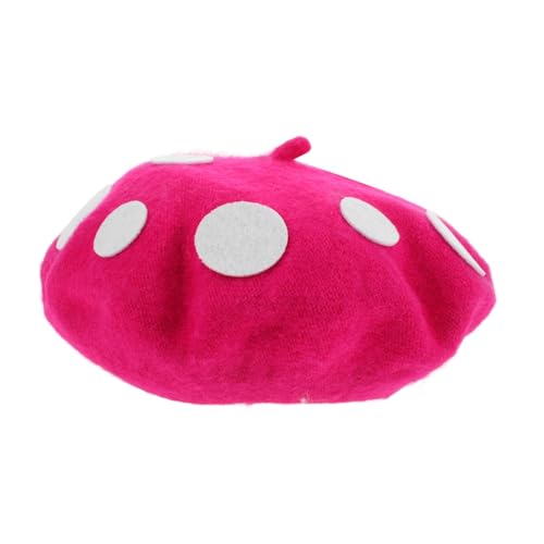 SOPOTUTU Baskenmützen halloween kopfschmuck Kinderkappe Pilz Hut Kostüm Hut mit Pilzkappe Pilz Kostüm Damen Halloween-Mütze Pilz Kostüm Kawaii-Hüte Pilze Mütze Wollmischung Rosy SOPOTUTU Baskenmützen halloween kopfschmuck Kinderkappe Pilz Hut Kostüm Hut mit Pilzkappe Pilz Kostüm Damen Halloween-Mütze Pilz Kostüm Kawaii-Hüte Pilze Mütze Wollmischung Rosy von SOPOTUTU