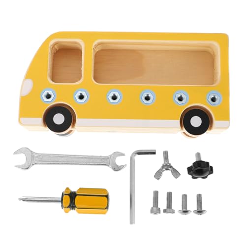 SOPOTUTU Buntes Holzspielzeug Schrauben und Muttern Lernspielzeug für Kreativität Feinmotorik und Problemlösung Robustes Montessori Busy Board für Drinnen und Draußen SOPOTUTU Buntes Holzspielzeug Schrauben und Muttern Lernspielzeug für Kreativität Feinmotorik und Problemlösung Robustes Montessori Busy Board für Drinnen und Draußen von SOPOTUTU