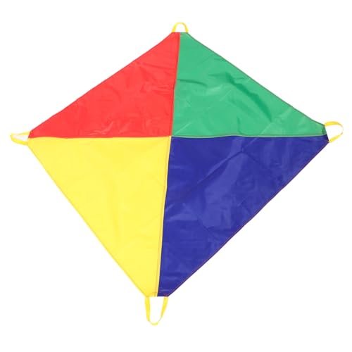 SOPOTUTU Buntes Spiel Fallschirm Parachute für Regenbogen Design Kooperatives Teamspiel Kindergarten Outdoor Aktivität zur Sensorischer Integration und Koordination SOPOTUTU Buntes Spiel Fallschirm Parachute für Regenbogen Design Kooperatives Teamspiel Kindergarten Outdoor Aktivität zur Sensorischer Integration und Koordination von SOPOTUTU
