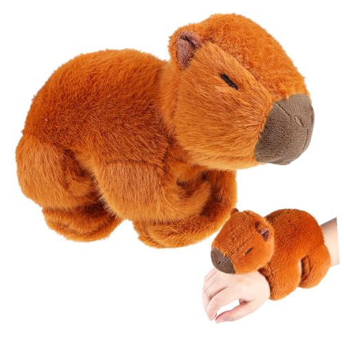 SOPOTUTU Capybara Slap Armband Plüschiges Stofftier Hugger für Verspieltes Party für Verschiedene Anlässe Bringt Freude und Entspannung von SOPOTUTU