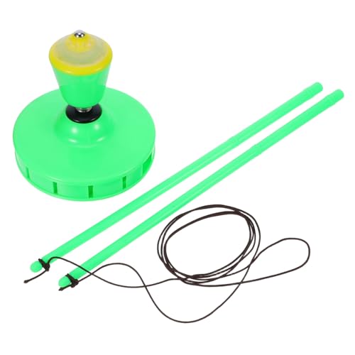 SOPOTUTU Chinese Yoyo Diabolo mit Stoßdämpfendem Design Einzelkopf Geschmeidige Rotation Kinderfreundlich für Outdoor Fitness Parkspiele und Familienunterhaltung von SOPOTUTU