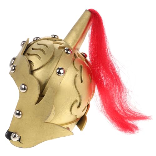 SOPOTUTU Chinesischer Generalhelm für Antiker Soldatenkostümhelm mit Verstellbarem Kinnriemen Halloween Cosplay Rollenspiele Einzigartiges für Kleine Krieger Zufällige Farbe SOPOTUTU Chinesischer Generalhelm für Antiker Soldatenkostümhelm mit Verstellbarem Kinnriemen Halloween Cosplay Rollenspiele Einzigartiges für Kleine Krieger Zufällige Farbe von SOPOTUTU