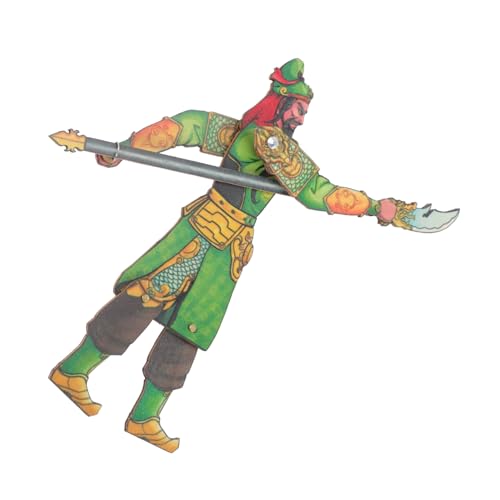 SOPOTUTU Chinesisches Traditionelles Schattenpuppentheater für Handgefertigte Figuren aus Hochwertigen Schattenmaterialien Fördert Feinmotorik und Kulturelles Verständnis für von SOPOTUTU