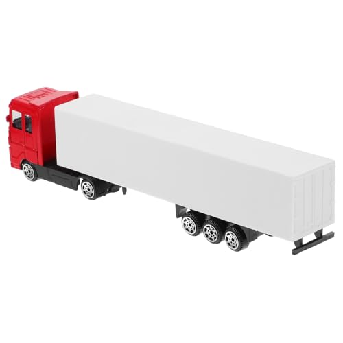 SOPOTUTU Container LKW Modell Für Kleinkinder Robustes LKW Spielzeugset Aus Legiertem Material Für Sandkasten Dekoration Und Gemeinsames Mit Eltern von SOPOTUTU