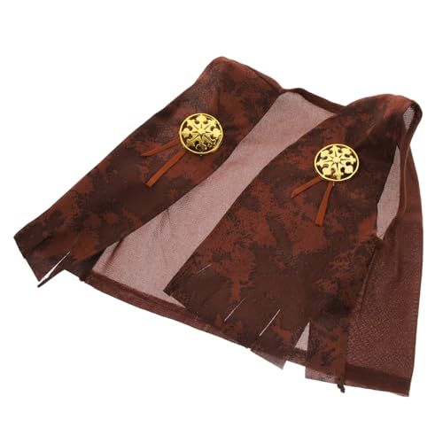 SOPOTUTU Cowboy Weste Western Kostüm Leichtes Bequemes Party Outfit Cooles Western Accessoire für Fasching Karneval Halloween und Festliche Cosplay Anlässe von SOPOTUTU