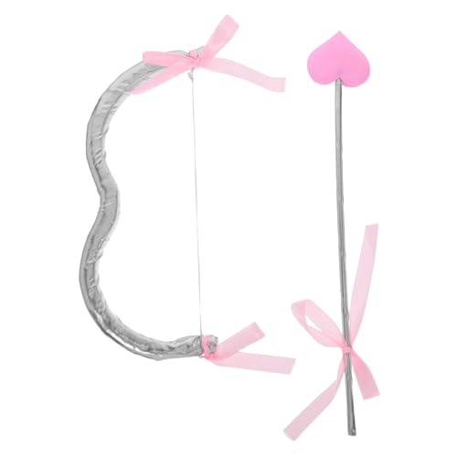 SOPOTUTU Cupid Kostüm Requisite Silber Leichtes Accessoire für Valentinstag Halloween Cosplay Partys für Rollenspiele und Faschingsfeiern von SOPOTUTU