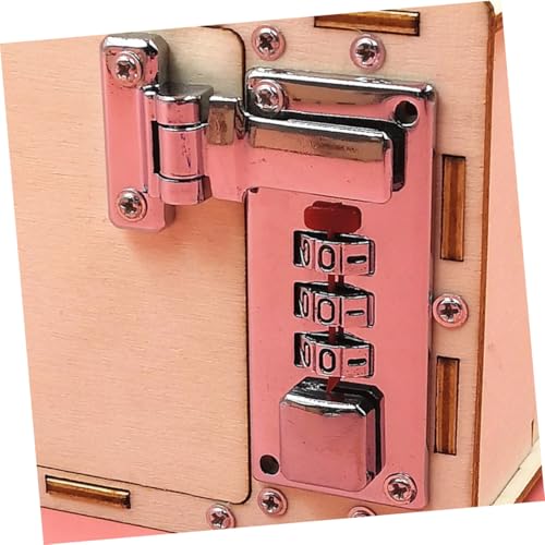 SOPOTUTU DIY Mechanisches Schlossbausatz Lernspielzeug Kreativset Gehirntraining Praktische Fähigkeiten Fördern Wissenschaftliches Bastelmaterial für Schüler von SOPOTUTU