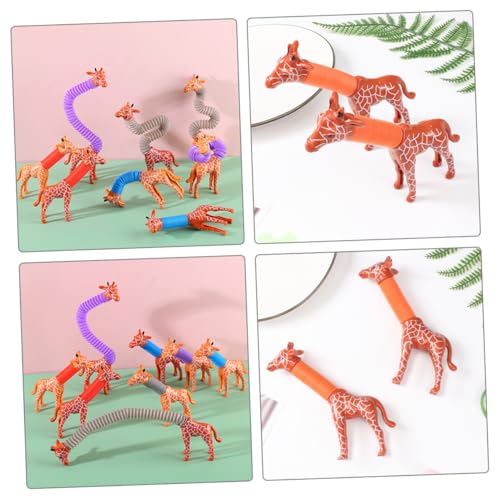 SOPOTUTU Dehnbares Teleskop Giraffen Pop Tube Stressabbau Sensorik für Erwachsene Party Mitgebsel Langlebiges Flexibles Dehnspielzeug aus Stabilem Kunststoff Zufällige Zufällige Farbe SOPOTUTU Dehnbares Teleskop Giraffen Pop Tube Stressabbau Sensorik für Erwachsene Party Mitgebsel Langlebiges Flexibles Dehnspielzeug aus Stabilem Kunststoff Zufällige Zufällige Farbe von SOPOTUTU