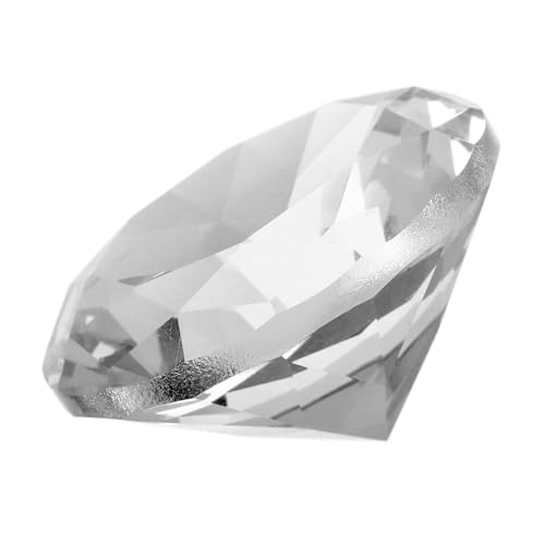 SOPOTUTU Diamantspielzeug Künstlich Für Diamanten Funkeln Dekorationen Geformt Gefälscht Hochzeit Geburtstag Groß Diamant-briefbeschwerer Kristall Transparent SOPOTUTU Diamantspielzeug Künstlich Für Diamanten Funkeln Dekorationen Geformt Gefälscht Hochzeit Geburtstag Groß Diamant-briefbeschwerer Kristall Transparent von SOPOTUTU