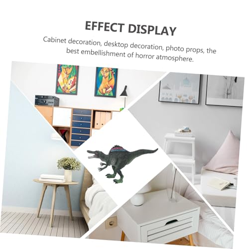 SOPOTUTU Dinosaurier Figur aus Kunststoff Hohl Detailgetreu DIY Bastelset Dunkelbraun Realistische Wildtier Simulation Kreatives Dinosaurier Zubehör für Geburtstagsdeko SOPOTUTU Dinosaurier Figur aus Kunststoff Hohl Detailgetreu DIY Bastelset Dunkelbraun Realistische Wildtier Simulation Kreatives Dinosaurier Zubehör für Geburtstagsdeko von SOPOTUTU