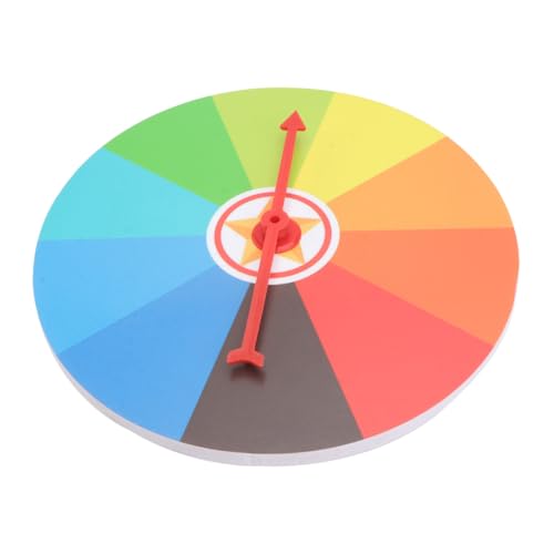 SOPOTUTU Drehbares Kleines Lernspielzeug für Multiplikation und Lotteriespiele Leicht Tragbares Party Prop Kreativität und Hand Auge Koordination von SOPOTUTU