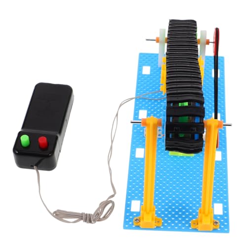 SOPOTUTU Elektrischer Förderer Förderbandmotor Robotik-bausätze Lebensmittelförderband Für Den Tisch Förderbandspielzeug Für Kleines Desktop-förderband Förderband Für Bagger Plastik SOPOTUTU Elektrischer Förderer Förderbandmotor Robotik-bausätze Lebensmittelförderband Für Den Tisch Förderbandspielzeug Für Kleines Desktop-förderband Förderband Für Bagger Plastik von SOPOTUTU