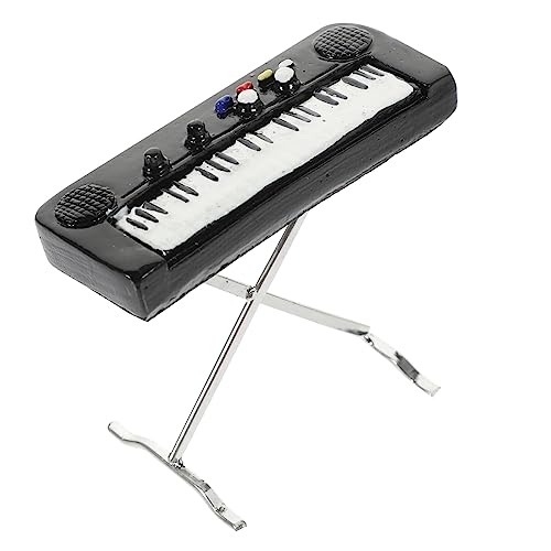 SOPOTUTU Elektronisches Keyboard für Puppenhaus Simuliertes Musikinstrument aus Dekoration für Miniaturhäuser Kreative und Künstlerische Tischdeko SOPOTUTU Elektronisches Keyboard für Puppenhaus Simuliertes Musikinstrument aus Dekoration für Miniaturhäuser Kreative und Künstlerische Tischdeko von SOPOTUTU