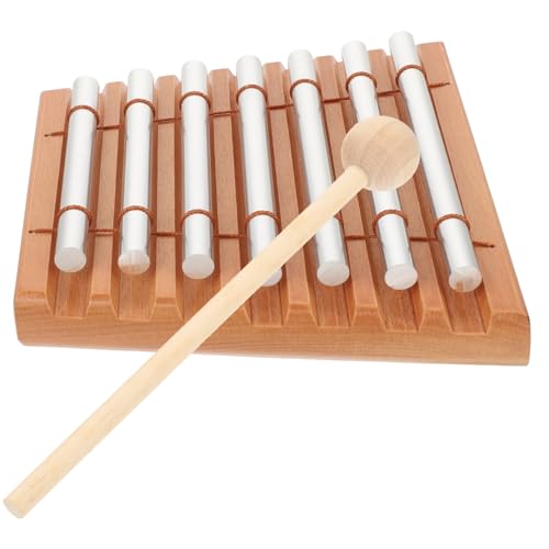 SOPOTUTU Energie klangstab Holz Metall Percussion Instrument mit Langlebigem Mallet Klarer Klang für Klassenzimmer und Musikförderung für Musikunterricht von SOPOTUTU