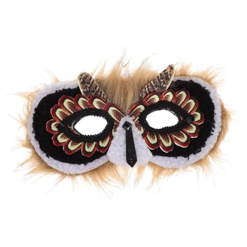 SOPOTUTU Eulenmaske Tiermotiv Karneval Halloween Kostüm Tiergesichtsmaske für Jungen und Mädchen Party Cosplay Bühnenaufführung Wiederverwendbar SOPOTUTU Eulenmaske Tiermotiv Karneval Halloween Kostüm Tiergesichtsmaske für Jungen und Mädchen Party Cosplay Bühnenaufführung Wiederverwendbar von SOPOTUTU