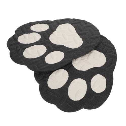 SOPOTUTU Fursuit Pfotensohlen rutschfest PVC Traktionspads Langlebige Ersatzsohlen für DIY Tierkostüme Robuste Pelzige Schuhsohlen Zubehör von SOPOTUTU