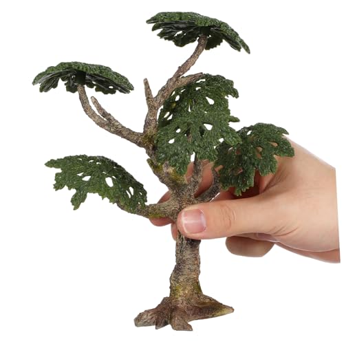 SOPOTUTU Gebäudebaummodell Mini-Bäume zum Basteln Miniaturbäume zum Basteln Bäume trainieren Detailreiche Modellbäume Landschaftsmodell Mini-Gartenbaum Modellbäume für Klassenzimmer Plastik von SOPOTUTU