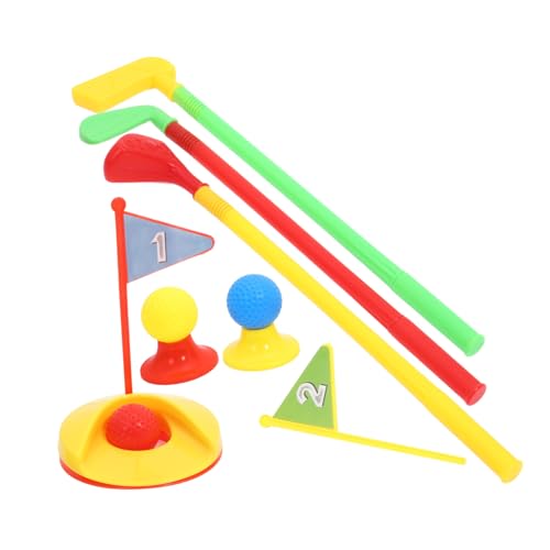 SOPOTUTU Golfspielzeug Set aus Robustem Kunststoff Realistisches für Drinnen und Draußen Fördert Koordination und Spielerisches Lernen für Jungen und Mädchen SOPOTUTU Golfspielzeug Set aus Robustem Kunststoff Realistisches für Drinnen und Draußen Fördert Koordination und Spielerisches Lernen für Jungen und Mädchen von SOPOTUTU