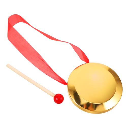 SOPOTUTU Gong für Musikinstrument aus Kupfer mit Schlaginstrument für Bildung und Harmonischer Vielseitig Einsetzbar Auffälliges Design SOPOTUTU Gong für Musikinstrument aus Kupfer mit Schlaginstrument für Bildung und Harmonischer Vielseitig Einsetzbar Auffälliges Design von SOPOTUTU