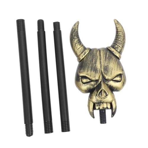 SOPOTUTU Gruseliger Halloween Gehstock Dekorativer Cosplay Stab für Kostümparty Leicht Vielseitig für Bühnenauftritte und Festliche Verkleidungen von SOPOTUTU