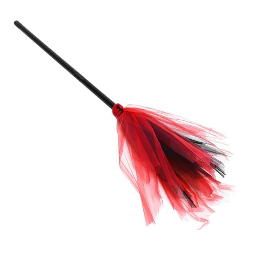SOPOTUTU Halloween Hexenbesen Abnehmbar Stabil Leicht Dekorativer Reisigbesen für Cosplay Party Bühnenrequisiten und Fotografie Zubehör SOPOTUTU Halloween Hexenbesen Abnehmbar Stabil Leicht Dekorativer Reisigbesen für Cosplay Party Bühnenrequisiten und Fotografie Zubehör von SOPOTUTU
