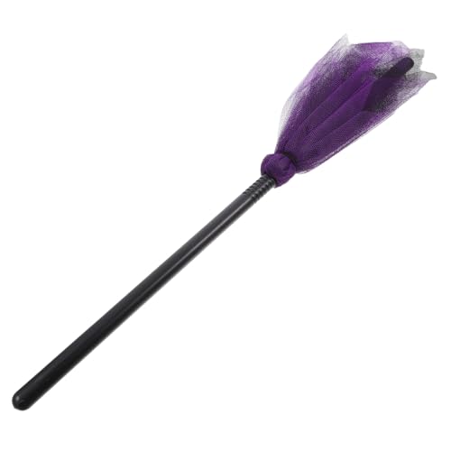 SOPOTUTU Halloween Hexenbesen Cosplay Besen Requisite Netzstoff Leicht Tragbar Für Party Deko Kostüm Zubehör Zauberer Hexe SOPOTUTU Halloween Hexenbesen Cosplay Besen Requisite Netzstoff Leicht Tragbar Für Party Deko Kostüm Zubehör Zauberer Hexe von SOPOTUTU