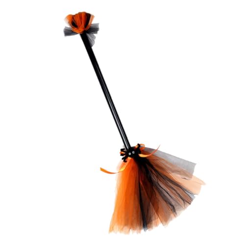 SOPOTUTU Halloween Hexenbesen Deko Besenstab für Kostüm Hexenbesen Halloween Party Requisite Langlebig für Erwachsene Cosplay und Dekoration Zufällige Farbe SOPOTUTU Halloween Hexenbesen Deko Besenstab für Kostüm Hexenbesen Halloween Party Requisite Langlebig für Erwachsene Cosplay und Dekoration Zufällige Farbe von SOPOTUTU