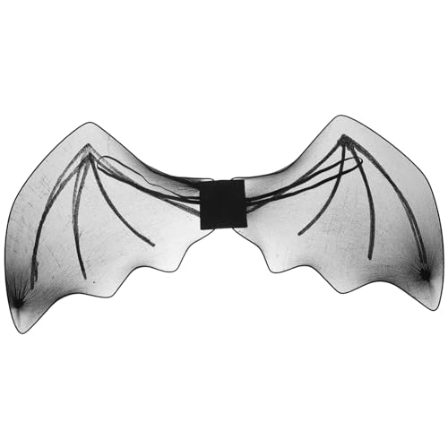 SOPOTUTU Halloween Kostüm Fledermausflügel für Erwachsene und Schwarzes Bat Wing Cosplay Zubehör Leicht zu Tragen für Halloween Karneval Bühnenauftritte und Maskerade von SOPOTUTU