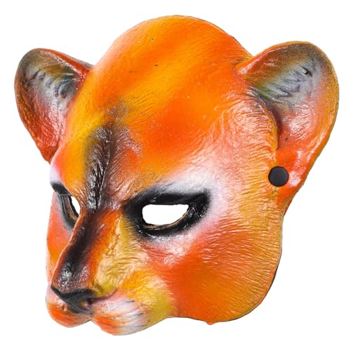 SOPOTUTU Halloween Löwenmaske Cosplay mit Elastischem Band Leichte und Bequeme Tiermaske für Party Bühnenauftritt und Karneval Dekorativ und Einfach zu Tragen SOPOTUTU Halloween Löwenmaske Cosplay mit Elastischem Band Leichte und Bequeme Tiermaske für Party Bühnenauftritt und Karneval Dekorativ und Einfach zu Tragen von SOPOTUTU