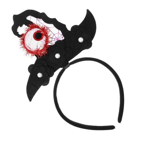 SOPOTUTU Halloween Stirnband mit Eyeball Hexenhut Filz und Einzigartiger Kopfschmuck für Halloweenpartys Kostümfest und Themen Events Komfortabel und Auffällig SOPOTUTU Halloween Stirnband mit Eyeball Hexenhut Filz und Einzigartiger Kopfschmuck für Halloweenpartys Kostümfest und Themen Events Komfortabel und Auffällig von SOPOTUTU