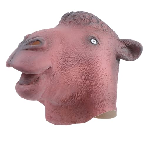 SOPOTUTU Halloween Tiermaske Kamelkopf Vollgesicht Cosplay Masquerade Party Kostüm Erwachsene Animal Headgear für Karneval und Halloween Feiern SOPOTUTU Halloween Tiermaske Kamelkopf Vollgesicht Cosplay Masquerade Party Kostüm Erwachsene Animal Headgear für Karneval und Halloween Feiern von SOPOTUTU