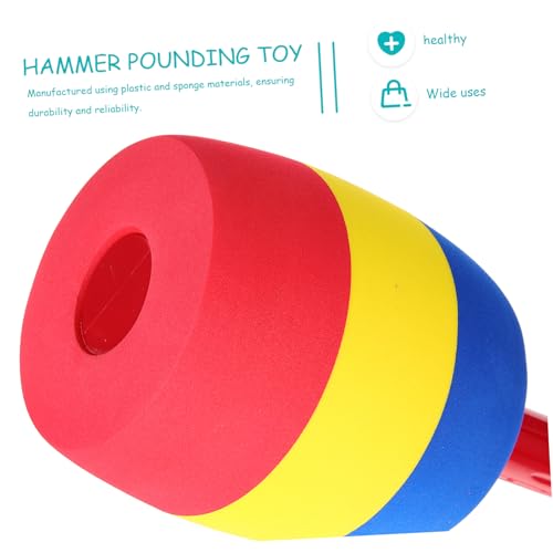 SOPOTUTU Hammer Bunter Kunststoff und Schwamm Robustes Pounding Hammer für Spiel Geeignet für Jungen und Mädchen Ab Jahren Pädagogisches DIY Werkzeug SOPOTUTU Hammer Bunter Kunststoff und Schwamm Robustes Pounding Hammer für Spiel Geeignet für Jungen und Mädchen Ab Jahren Pädagogisches DIY Werkzeug von SOPOTUTU